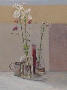 Wysokie białe irysy, 2009